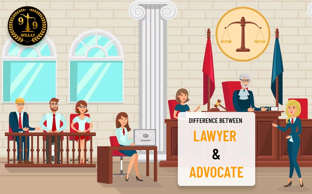 difference between Lawyer and Advocate
