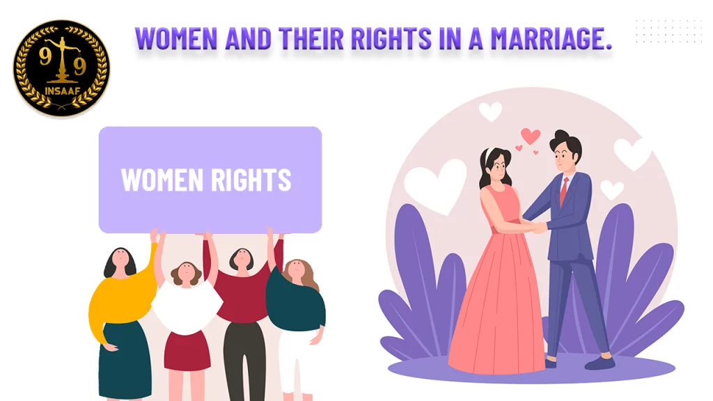 Women And Their Rights In a Marriage