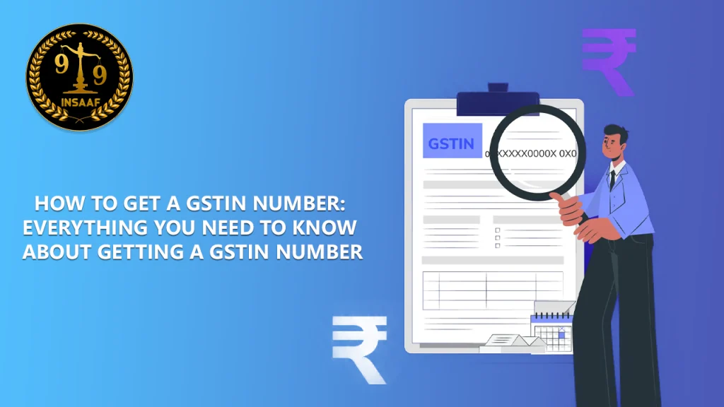 how to get gstin number