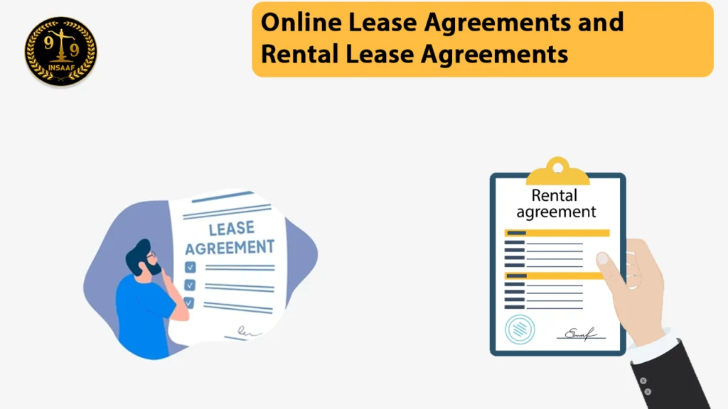 online lease agreement