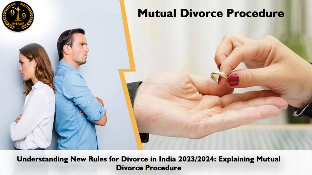 mutual divorce procedure