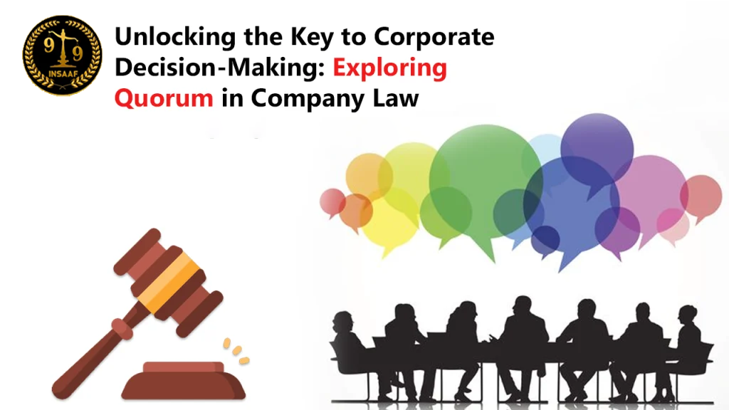 quorum in company law