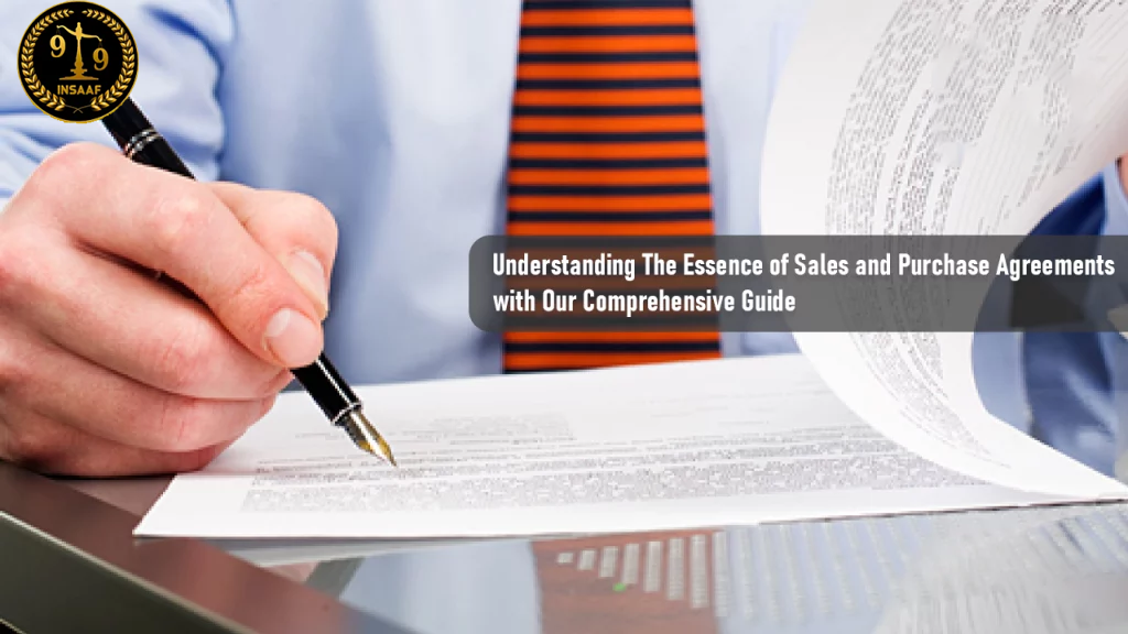 Sales and Purchase Agreement