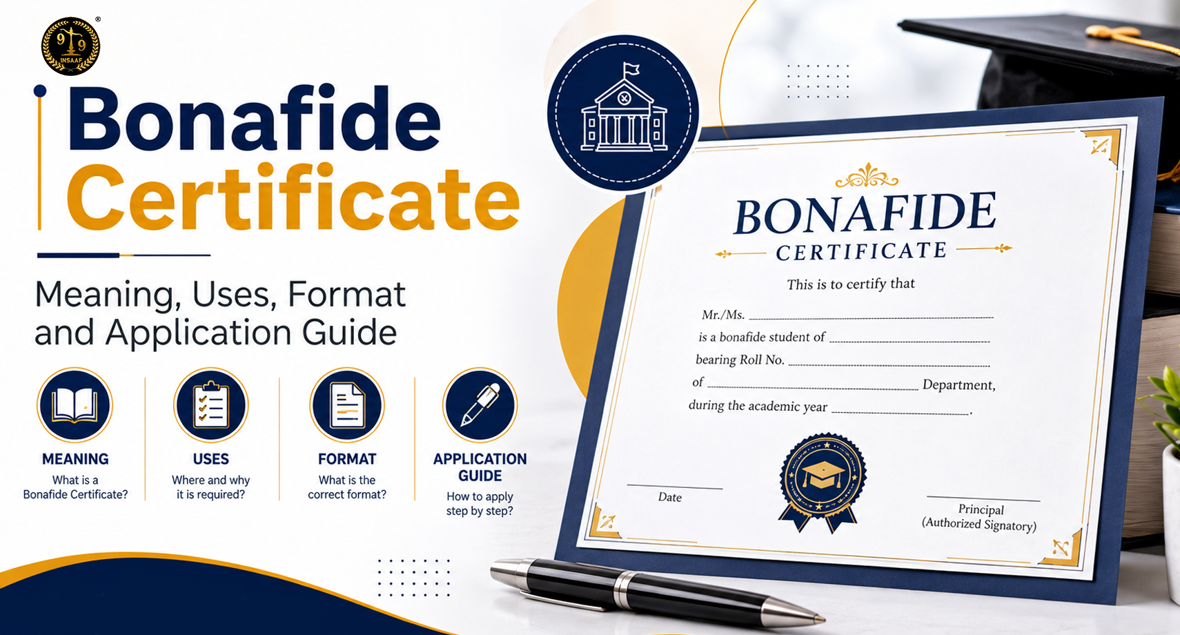 Bonafide Certificate