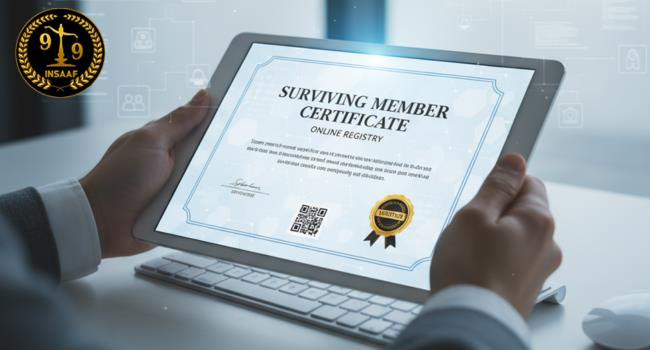 Surviving Member Certificate Online