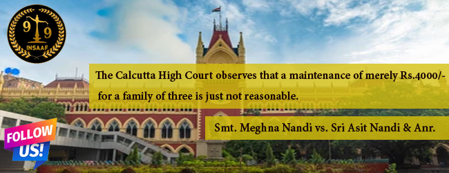 Smt. Meghna Nandi vs. Sri Asit Nandi & Anr. 