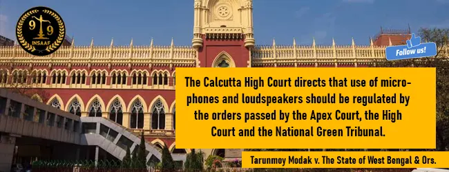 Tarunmoy Modak v. The State of West Bengal & Ors.
