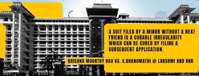 KRISHNA MOORTHY RAO VS. S.BHANUMATHI @ LAKSHMI AND ANR