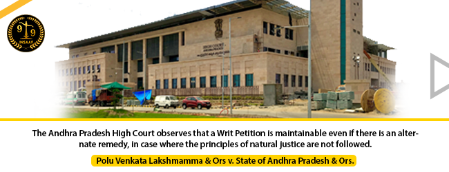Polu Venkata Lakshmamma & Ors v. State of Andhra Pradesh & Ors.