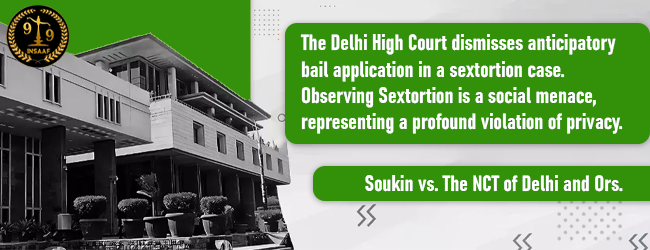 Soukin vs. The NCT of Delhi and Ors.