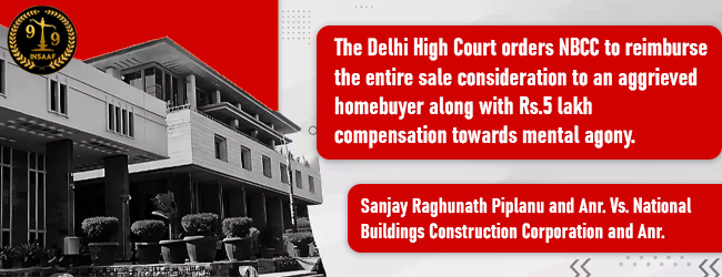 Sanjay Raghunath Piplanu and Anr. Vs. National Buildings Construction Corporation and Anr. 