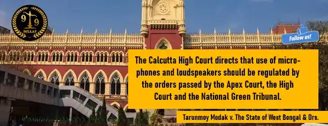 Tarunmoy Modak v. The State of West Bengal & Ors.