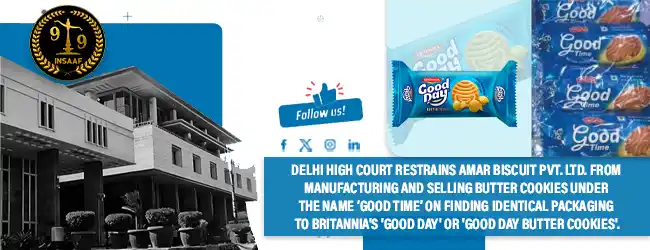 Britannia Industries Limited v Amar Biscuits Private Limited & Ors