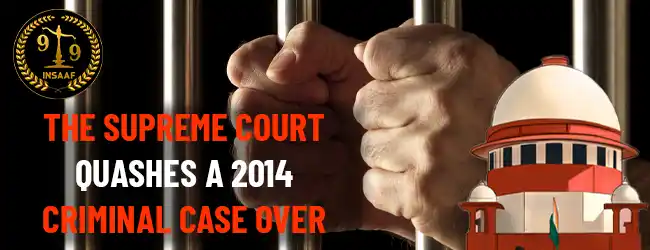 The Supreme Court quashes a 2014 Criminal case over a trivial office altercation observing that it was futile to drag the matter for so long.