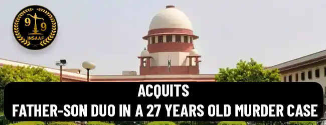 Supreme Court accords benefit of doubt for absence of credible eye witness