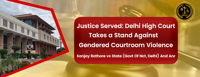 Sanjay Rathore vs State (Govt Of Nct, Delhi) And Anr