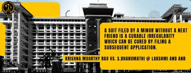 KRISHNA MOORTHY RAO VS. S.BHANUMATHI @ LAKSHMI AND ANR