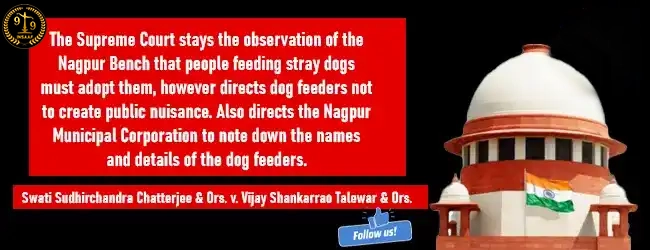 Swati Sudhirchandra Chatterjee & Ors. v. Vijay Shankarrao Talewar & Ors.