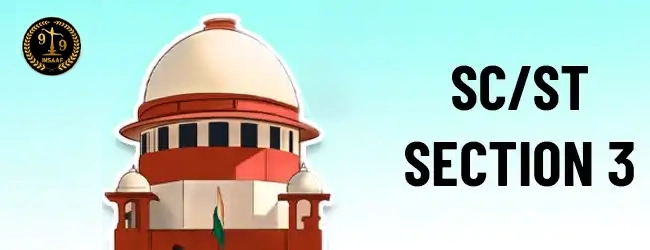 section 3(1)(x) of the SC/ST- Supreme Court