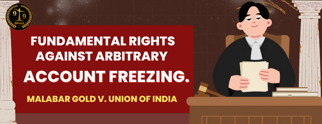 The Fundamental Rights against Arbitrary Account Freezing